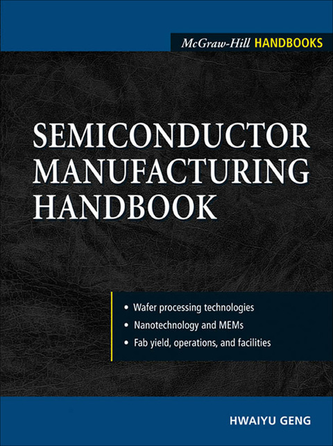 Cover image for book Semiconductor Manufacturing Handbook