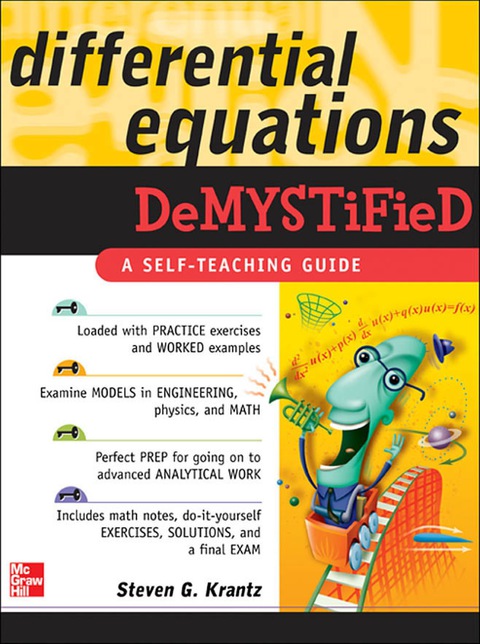 Cover image for book Differential Equations Demystified