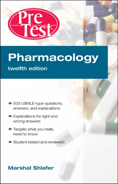 Cover image for book Pharmacology PreTest™ Self-Assessment and Review