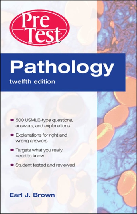 Cover image for book Pathology PreTest Self-Assessment and Review 12/e