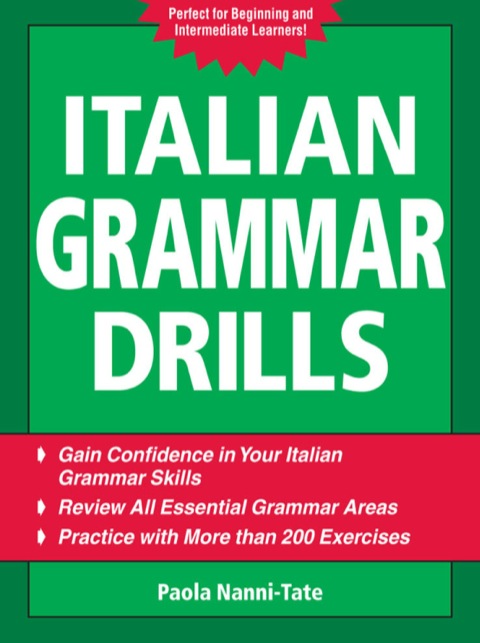Cover image for book Italian Grammar Drills