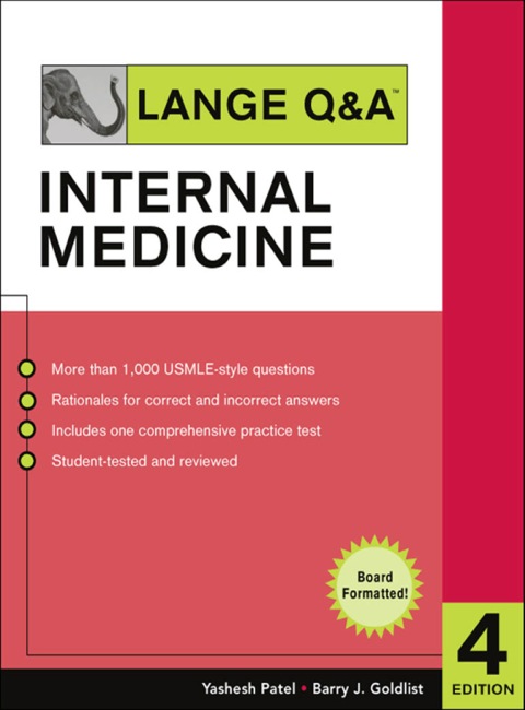 Cover image for book Lange Q&A Internal Medicine