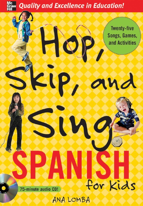 Cover image for book Hop, Skip, and Sing Spanish