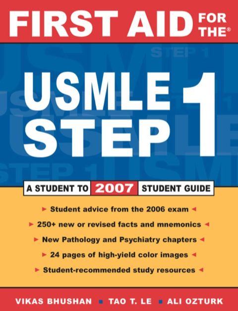 Cover image for book First Aid for the USMLE Step 1