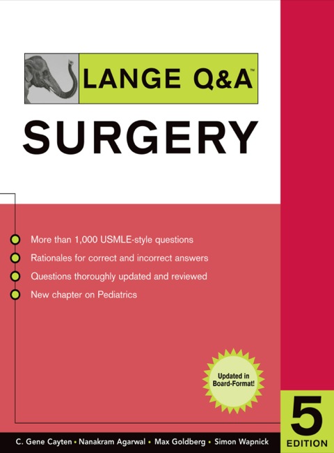 Cover image for book Lange Q&A Surgery