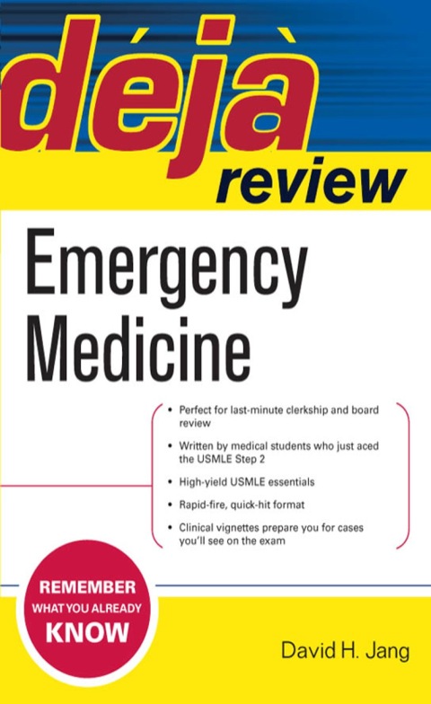 Cover image for book Deja Review Emergency Medicine