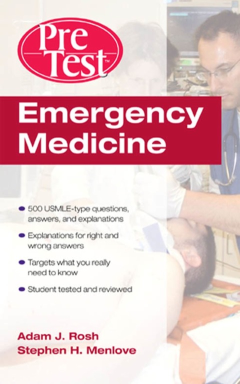 Cover image for book Emergency Medicine PreTest Self-Assessment and Review