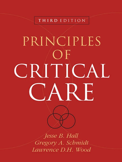 Cover image for book Principles of Critical Care