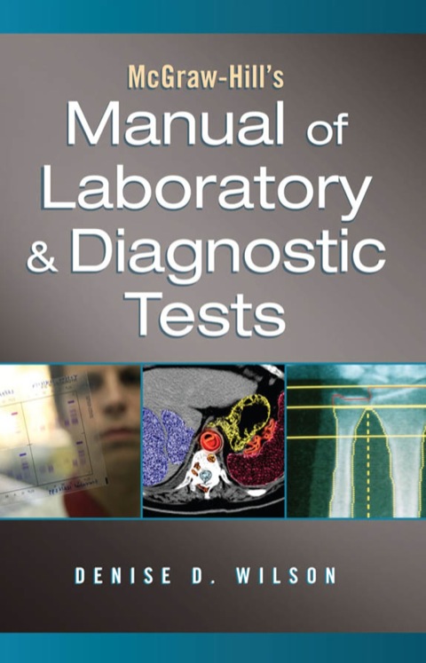 Cover image for book McGraw-Hill Manual of Laboratory and Diagnostic Tests