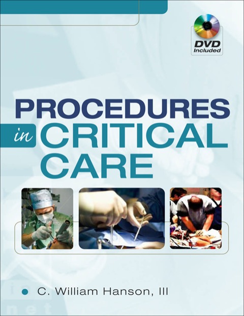 Cover image for book Procedures in Critical Care