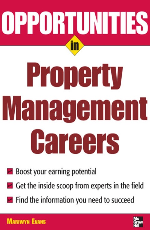 Cover image for book Opportunities in Property Management Careers