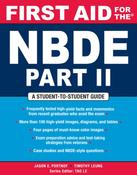 Cover image for book First Aid for the NBDE Part II