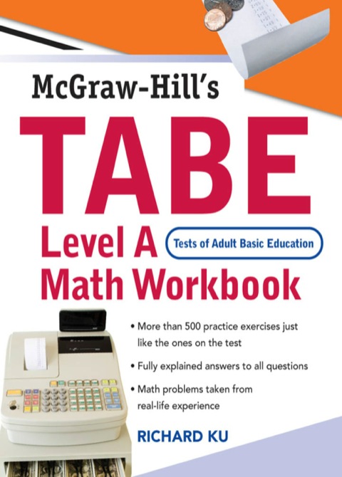 Cover image for book TABE (Test of Adult Basic Education) Level A Math Workbook