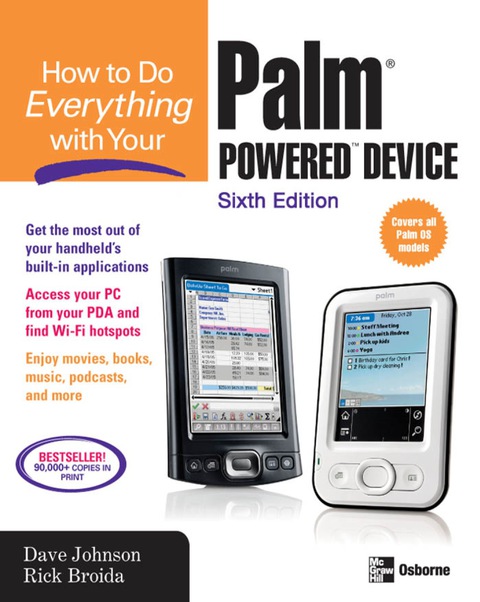 Cover image for book How to Do Everything with Your Palm Powered Device, Sixth Edition