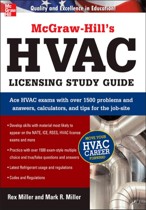 Cover image for book McGraw-Hill's HVAC Licensing Study Guide