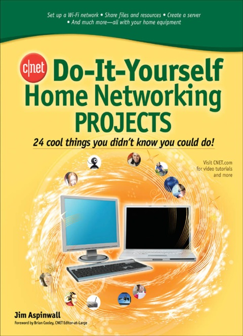 Cover image for book CNET Do-It-Yourself Home Networking Projects
