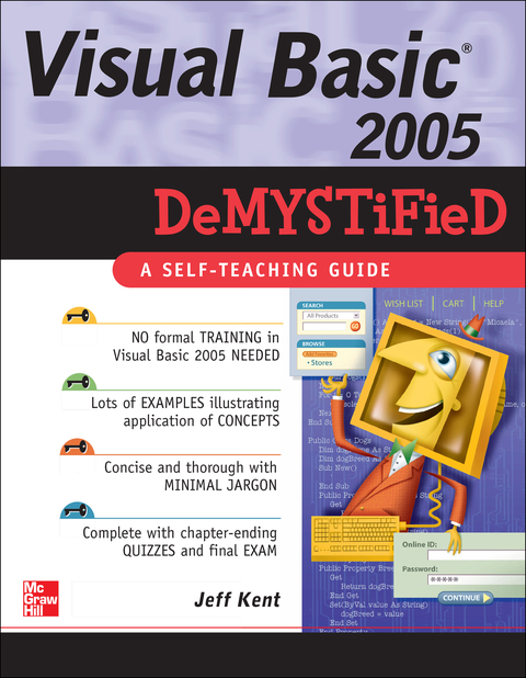 Cover image for book Visual Basic 2005 Demystified