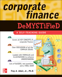Corporate Finance Demystified 1st Edition 9780071459105