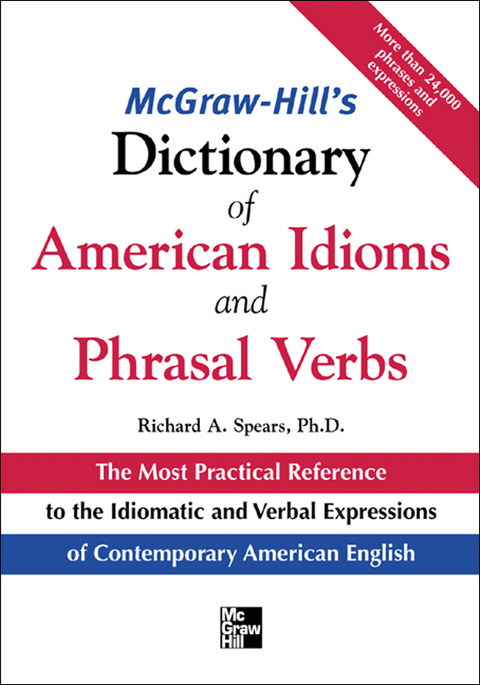 Cover image for book McGraw-Hill's Dictionary of American Idoms and Phrasal Verbs