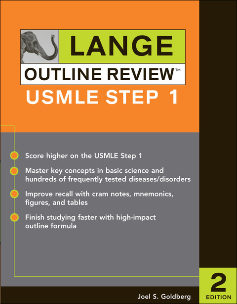 Cover image for book Lange Outline Review: USMLE Step 1, Second Edition