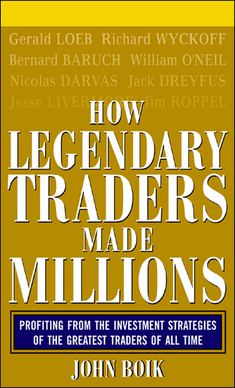 Cover image for book How Legendary Traders Made Millions