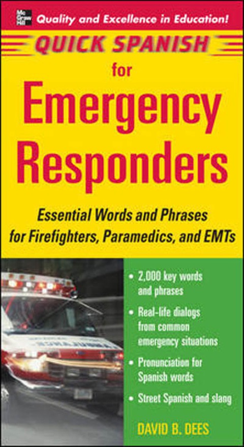 Cover image for book Quick Spanish for Emergency Responders Package