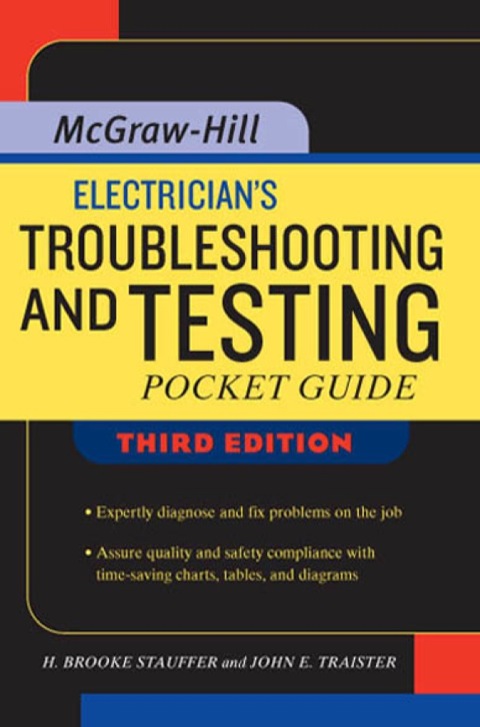 Cover image for book Electrician's Troubleshooting and Testing Pocket Guide