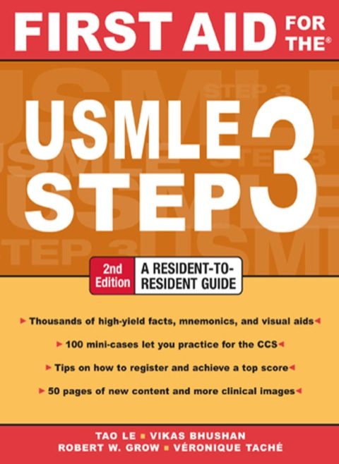 Cover image for book First Aid for the USMLE Step 3