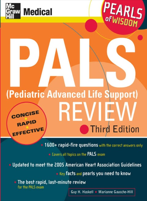 Cover image for book PALS (Pediatric Advanced Life Support) Review: Pearls of Wisdom