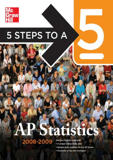 Cover image for book 5 Steps to a 5 AP Statistics, 2008-2009 Edition