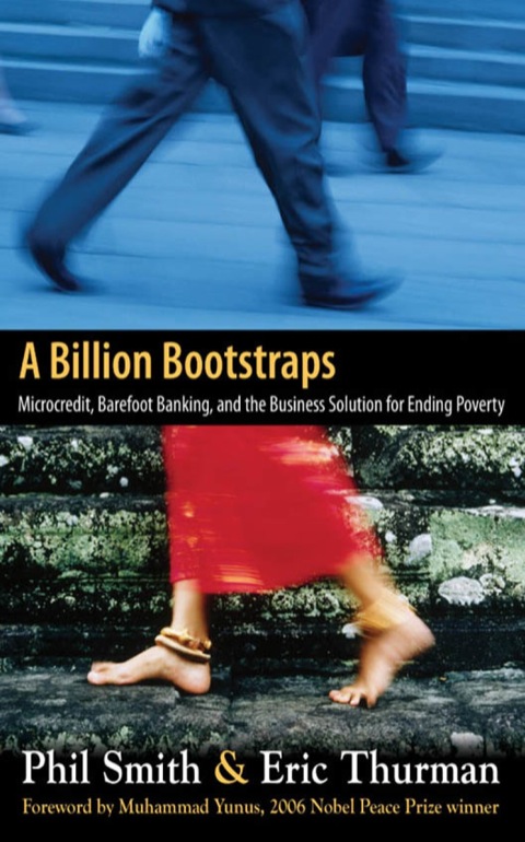 Cover image for book A Billion Bootstraps: Microcredit, Barefoot Banking, and The Business Solution for Ending Poverty