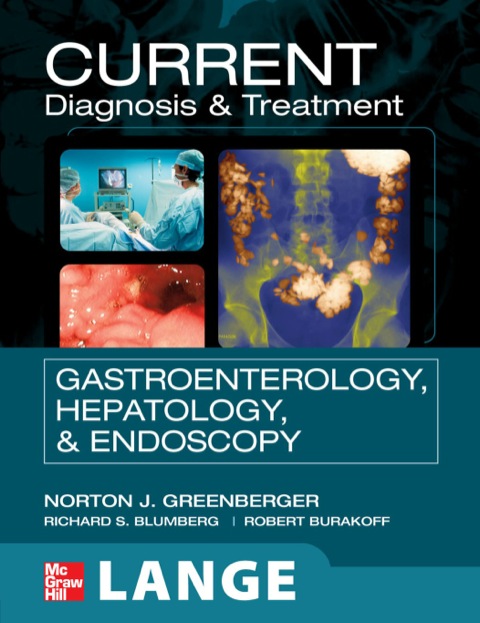Cover image for book CURRENT Diagnosis & Treatment Gastroenterology, Hepatology, & Endoscopy