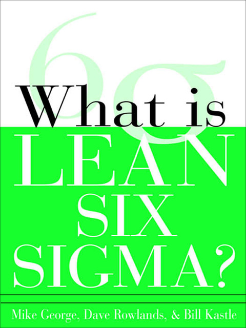 Cover image for book What is Lean Six Sigma