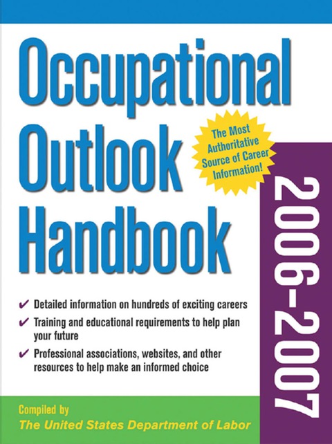 Cover image for book Occupational Outlook Handbook, 2006-2007 edition