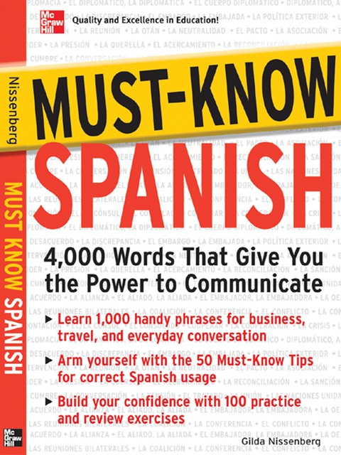 Cover image for book Must-Know Spanish