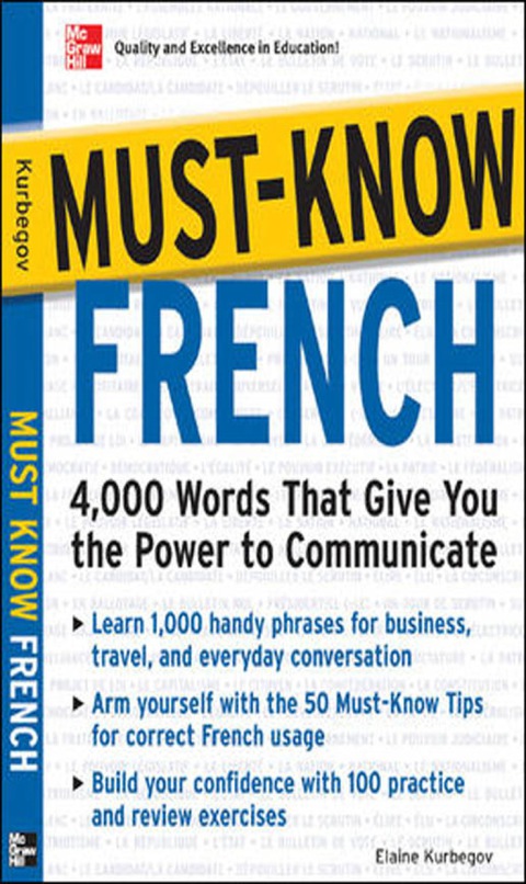 Cover image for book Must-Know French