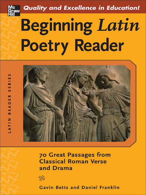Cover image for book Beginning Latin Poetry Reader