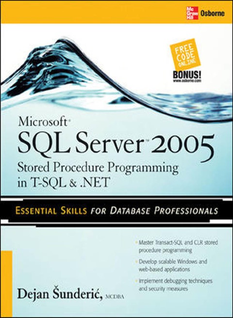Cover image for book Microsoft SQL Server 2005 Stored Procedure Programming in T-SQL & .NET