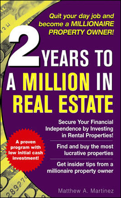 Cover image for book 2 Years to a Million in Real Estate