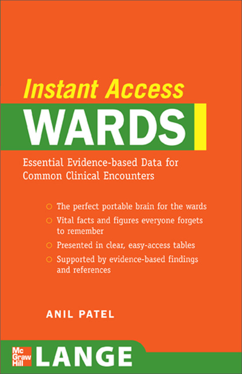 Cover image for book LANGE Instant Access Wards