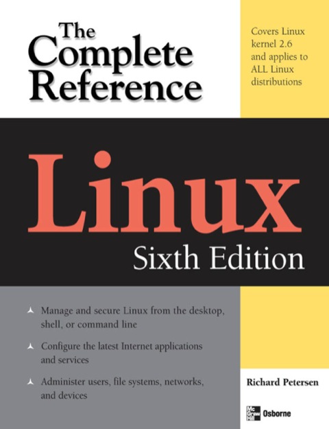 Cover image for book Linux: The Complete Reference