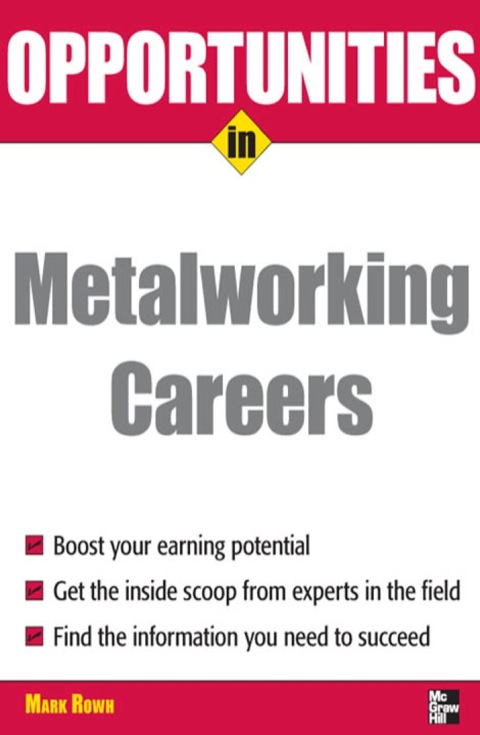 Cover image for book Opportunities in Metalworking