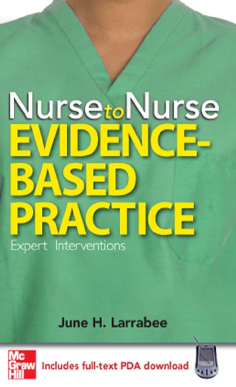 Cover image for book Nurse to Nurse Evidence-Based Practice