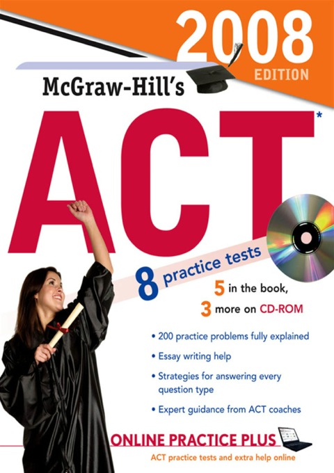 Cover image for book McGraw-Hill's ACT, 2008 Edition