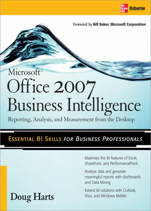 Cover image for book Microsoft ®  Office 2007 Business Intelligence