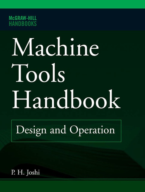 Cover image for book Machine Tools Handbook