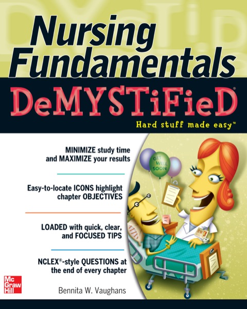 Cover image for book Nursing Fundamentals DeMYSTiFieD: A Self-Teaching Guide
