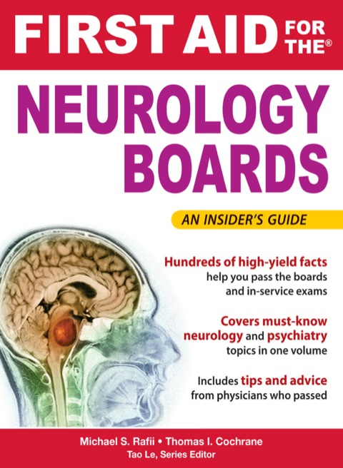 Cover image for book First Aid for the Neurology Boards