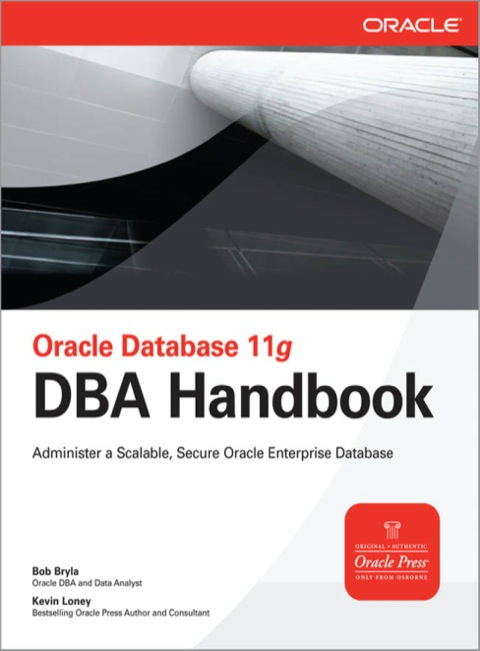 Cover image for book Oracle Database 11g DBA Handbook