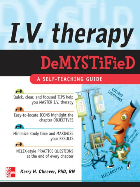 Cover image for book IV Therapy Demystified